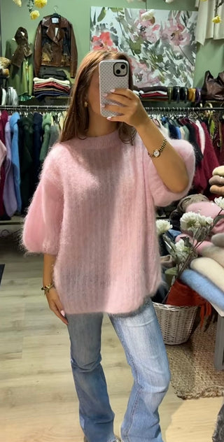 Mohairneule Olive