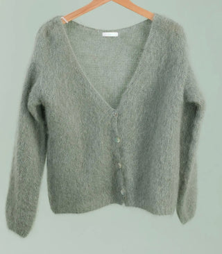 Mohair Neuletakki Alyssa