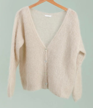 Mohair Neuletakki Alyssa