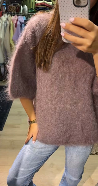 Mohairneule Olive