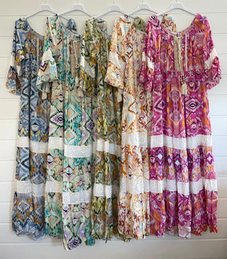 BOHO maxiklänning Olivia