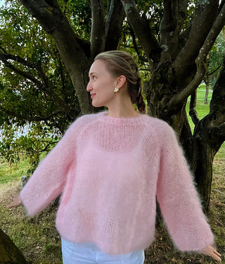 Mohairstickad Jolie