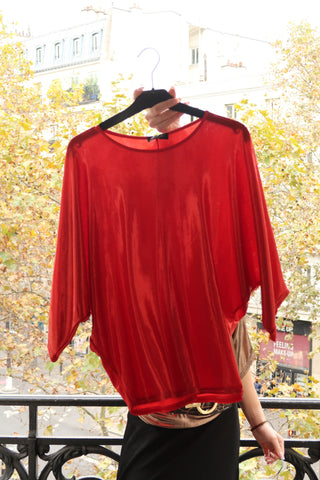 Glittrig blus