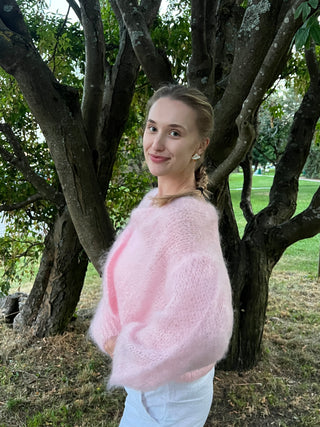 Mohairneuletakki Sophie