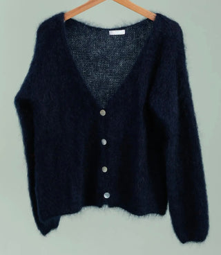 Mohair Neuletakki Alyssa