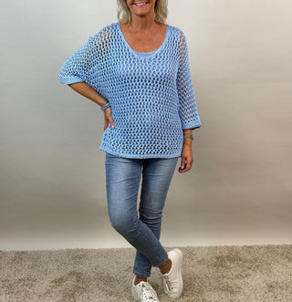 Reikäneule Peggy