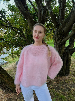 Mohairstickad Jolie