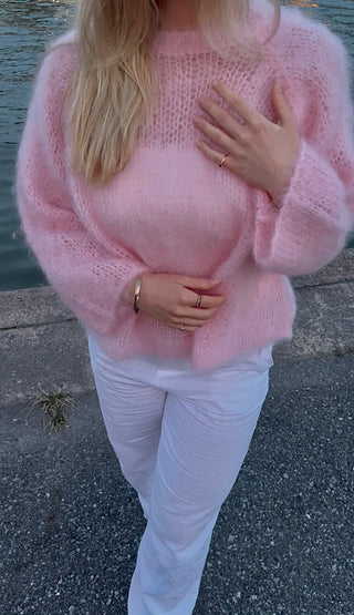Mohairstickad Jolie