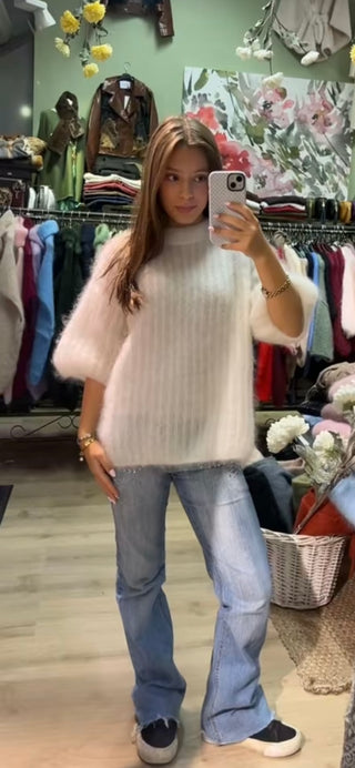 Mohairneule Olive
