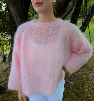 Mohairstickad Jolie