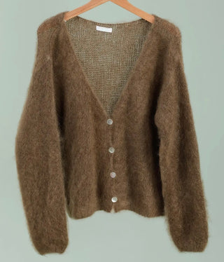 Mohair Neuletakki Alyssa