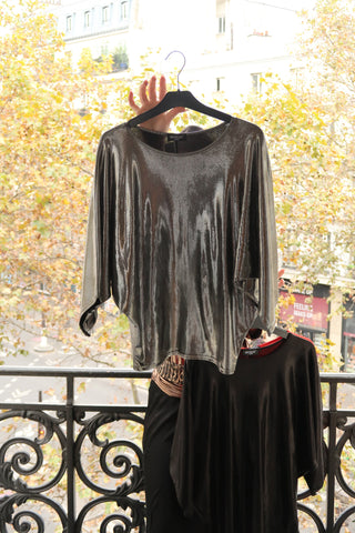 Glittrig blus